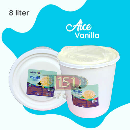  Alice Ice Cream 8L Rasa Vanilla