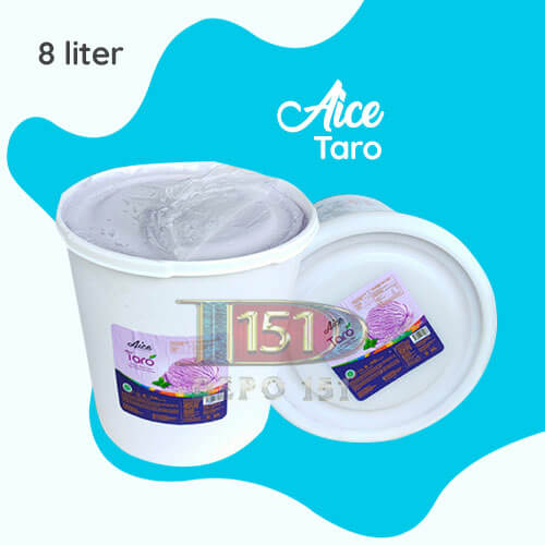  Alice Ice Cream 8L Rasa Taro
